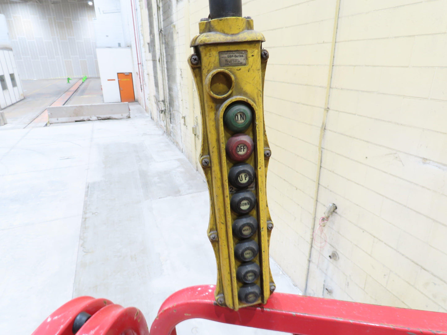 Cleveland Tramrail P&H 1 Ton Single Girder Underhung Bridge Crane 26' 9" Span