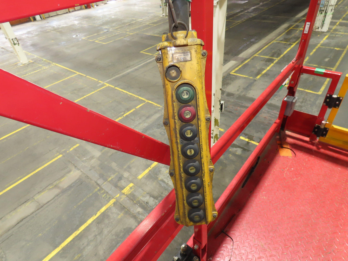 Cleveland Tramrail P&H 7.5 Ton Double Girder Underhung Bridge Crane 45' 10" Span