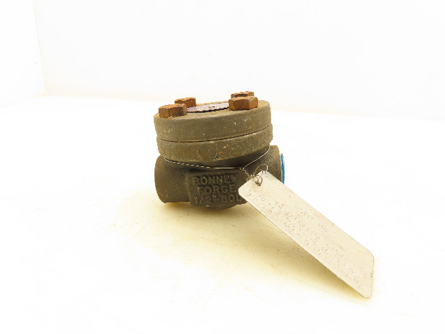 Bonney Force 1078140021 Piston Check Valve 1/2" NPT HI41 Class 800 A105N
