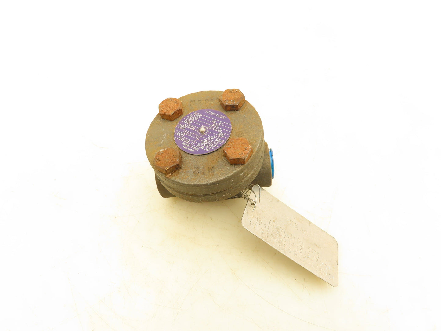 Bonney Force 1078140021 Piston Check Valve 1/2" NPT HI41 Class 800 A105N