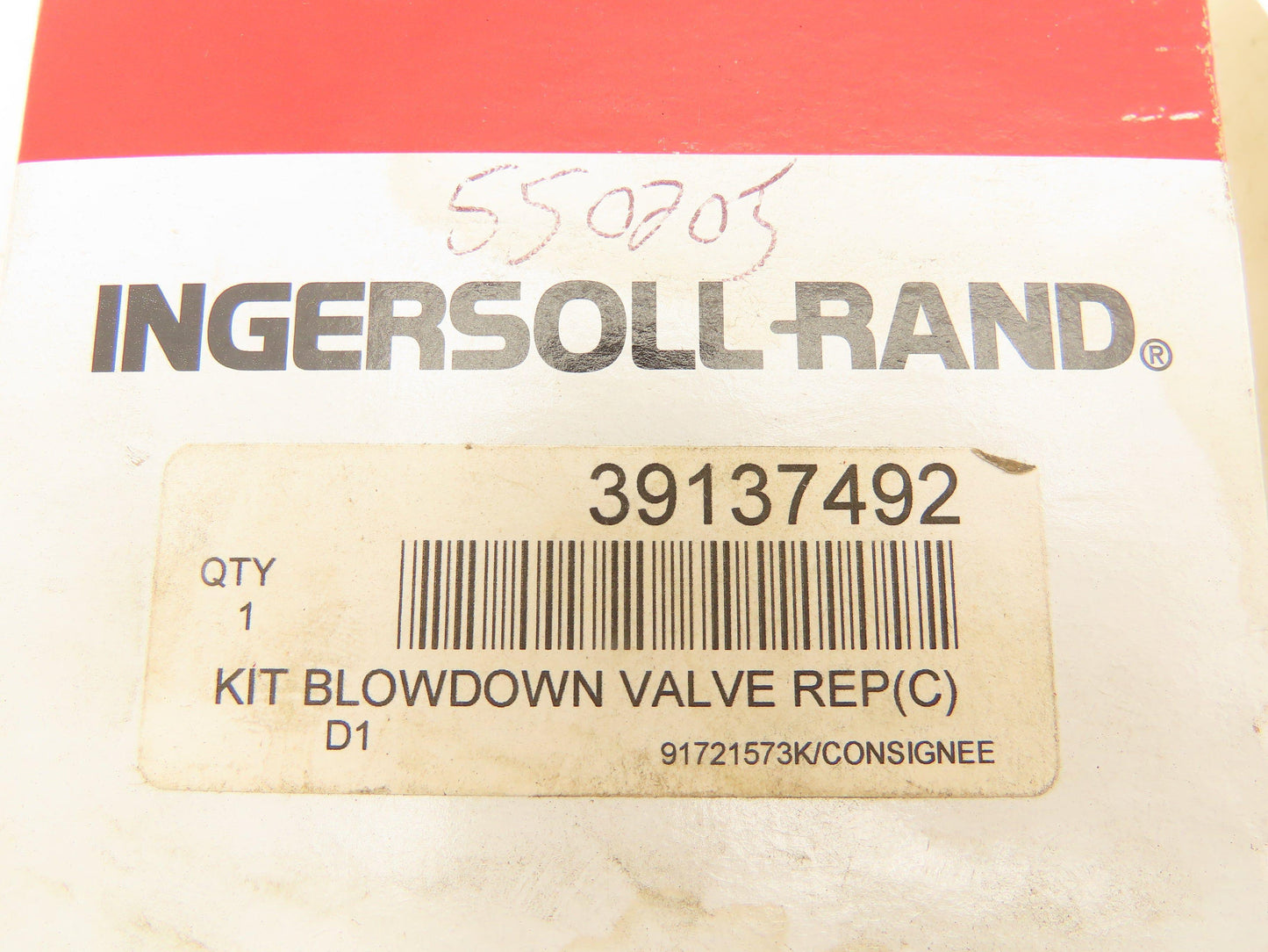 Ingersoll Rand 39137492 Blowdown Solenoid Valve Kit Replacement Parts