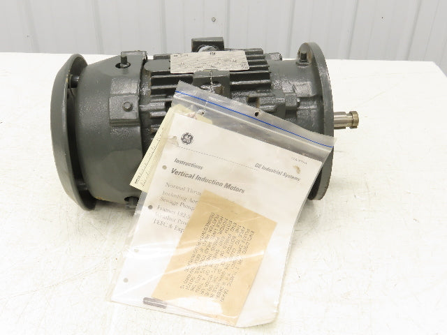 General Electric 5K182SAC235 Vertical Mount Electric Motor 3HP 1765 RPM 3PH 550V