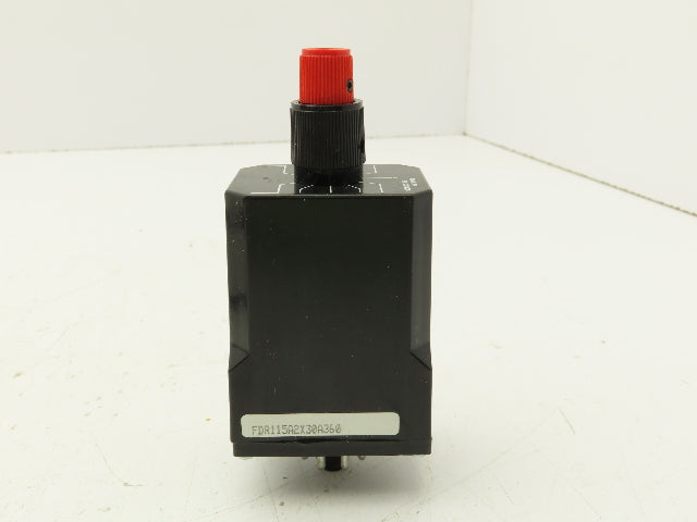 ICM FDR115A2X30A360 Timer Relay Time Delay 10 Amp 8 Pin Round Base