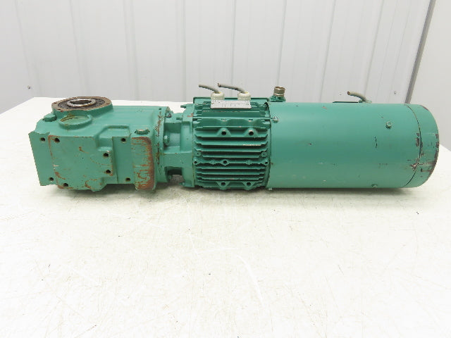 Leroy-Somer LSMVR-80L Gearbox Speed Reducer Motor 38.9:1 36.8 RPM 230/460V .55kW