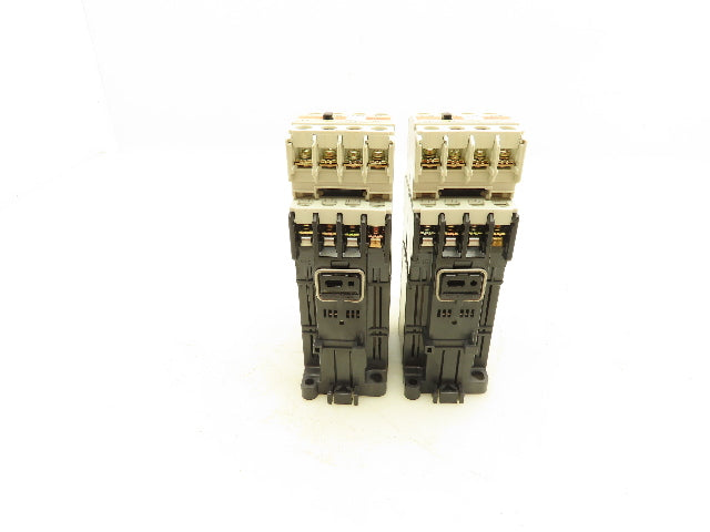Fuji SC-0/G Magnetic Contactor 24VDC Coil 200-600V 5HP Lot Of 2