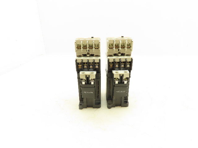Fuji SC-0/G Magnetic Contactor 24VDC Coil 200-600V 5HP Lot Of 2