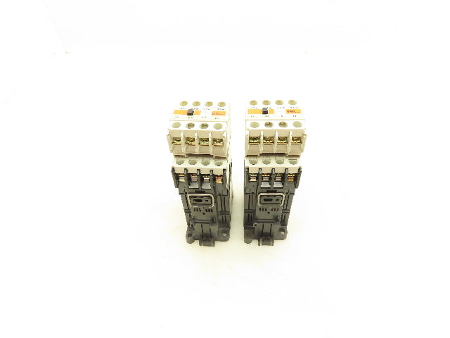 Fuji SC-0/G Magnetic Contactor 24VDC Coil 200-600V 5HP Lot Of 2