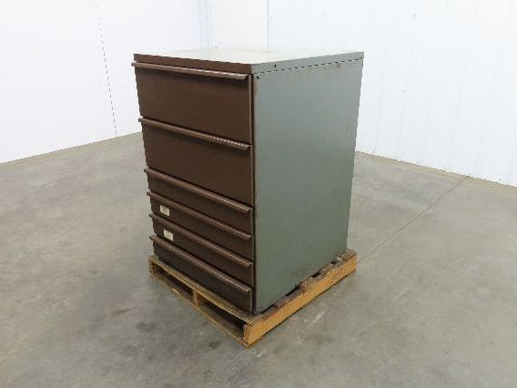 Ray Myers Product Tool Cabinet 6 Drawers 27.5x29x40" Lista Stanley Vidmar