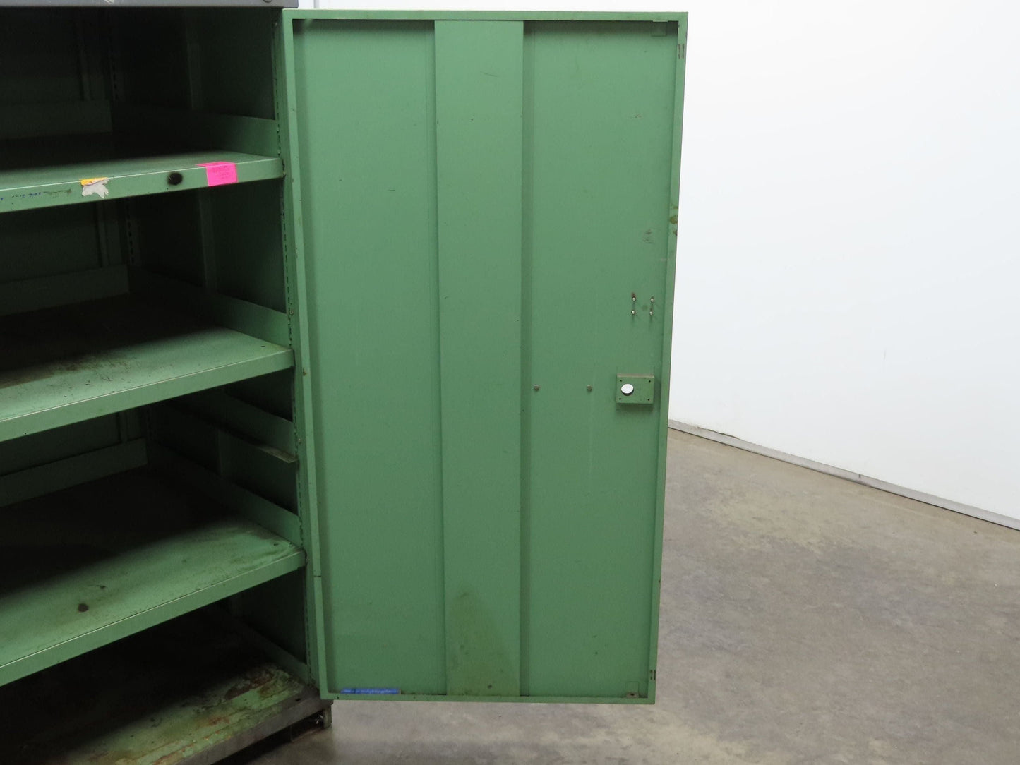 Stanley Vidmar Single Door Storage Cabinet 3 Shelf 30 x 29 x 59" Lista Toolbox