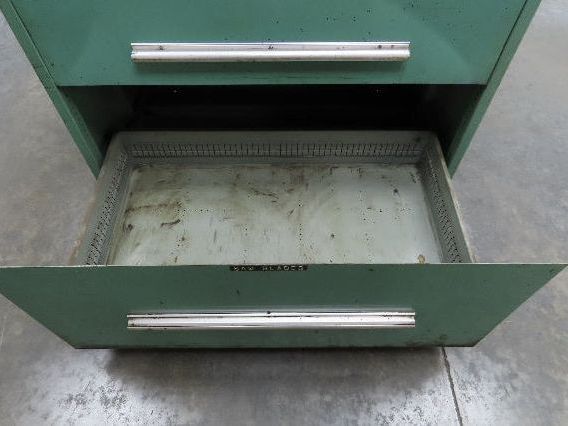 Nu-Era Modular Industrial Tool Storage Cabinet 4 Drawer 45x29x61" Stanley Vidmar
