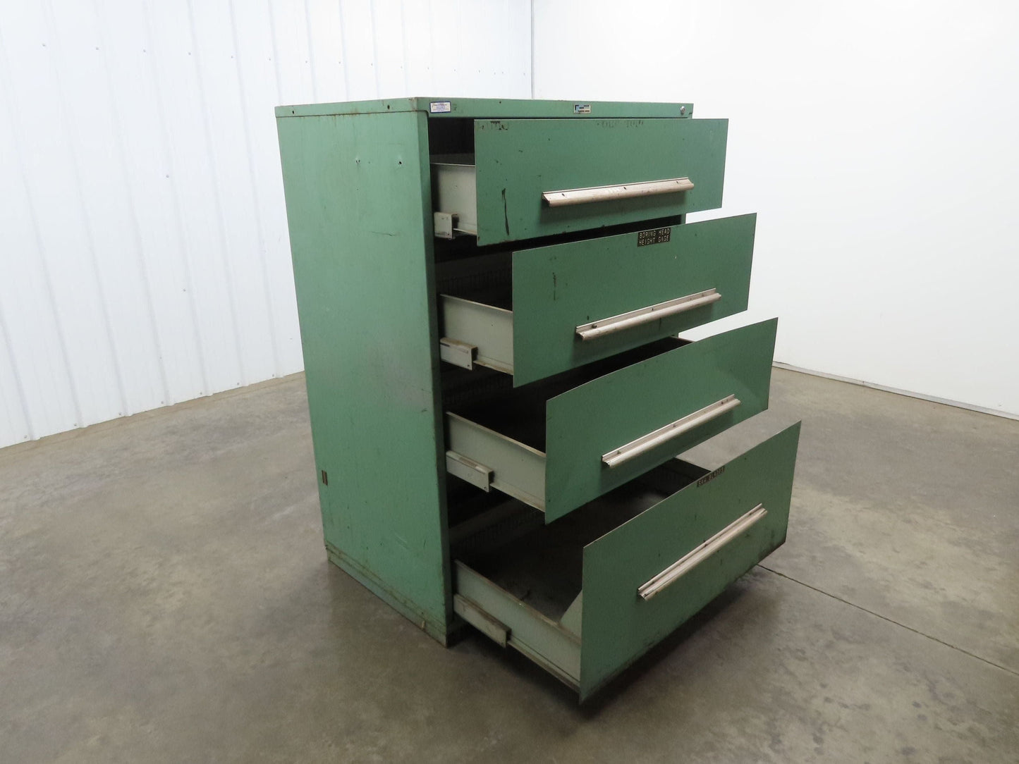 Nu-Era Modular Industrial Tool Storage Cabinet 4 Drawer 45x29x61" Stanley Vidmar
