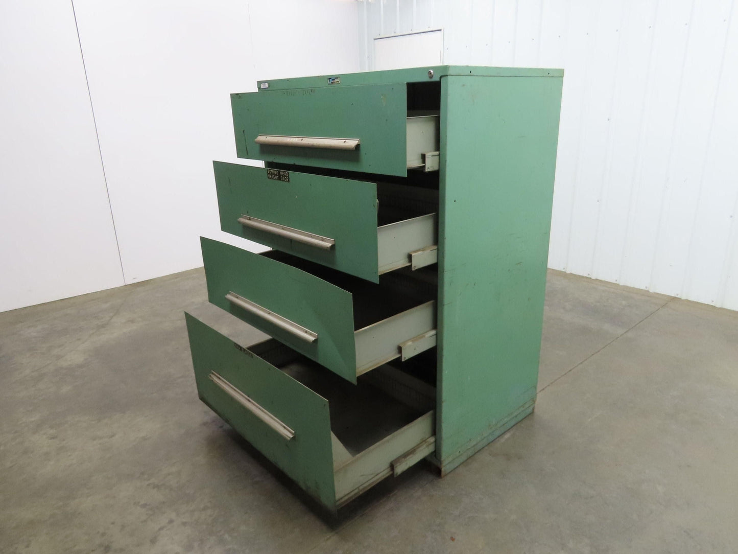 Nu-Era Modular Industrial Tool Storage Cabinet 4 Drawer 45x29x61" Stanley Vidmar