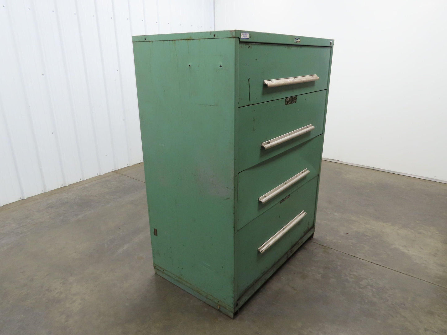 Nu-Era Modular Industrial Tool Storage Cabinet 4 Drawer 45x29x61" Stanley Vidmar