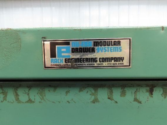 Nu-Era Modular Industrial Tool Storage Cabinet 4 Drawer 45x29x61" Stanley Vidmar