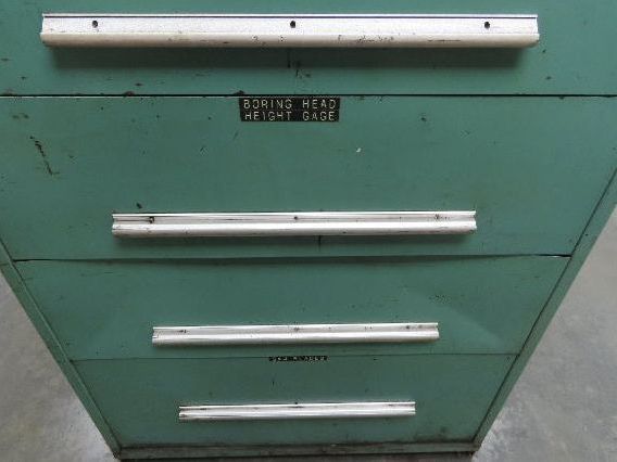 Nu-Era Modular Industrial Tool Storage Cabinet 4 Drawer 45x29x61" Stanley Vidmar