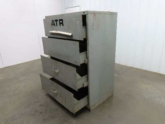 Nu Era Modular Industrial Tool Storage Cabinet 4 Drawer 45x29x61" Stanley Vidmar