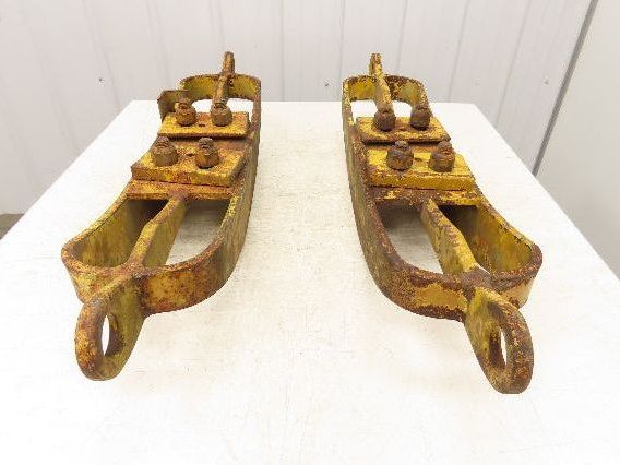 Underhung Bridge Crane Trolley End Truck Set 8-10" Beam
