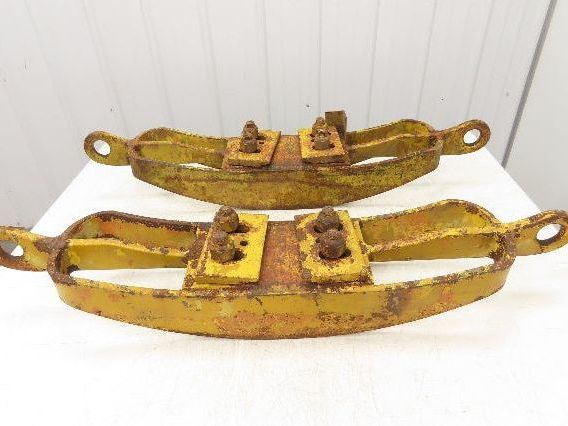 Underhung Bridge Crane Trolley End Truck Set 8-10" Beam