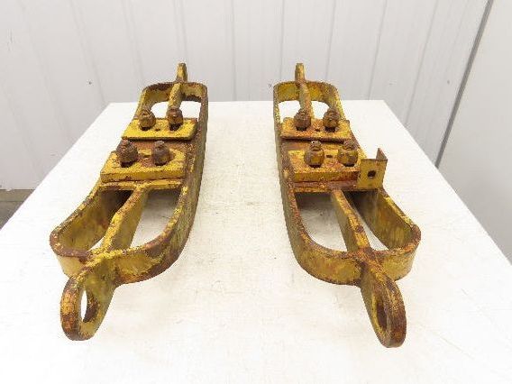 Underhung Bridge Crane Trolley End Truck Set 8-10" Beam