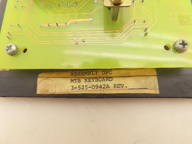 Cincinnati Milacron 3-525-0942A PLC HMI Keypad Circuit Board Control Panel