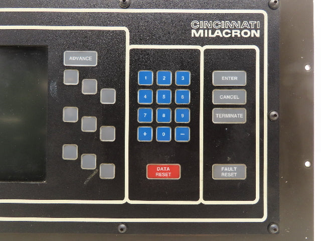 Cincinnati Milacron 3-424-1877A HMI Operator Control Display Panel 9" Screen