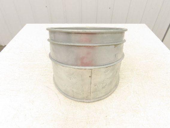 12" Galvanized Clamp Duct 30° Elbow Dust Collector Ducting Pipe Fitting