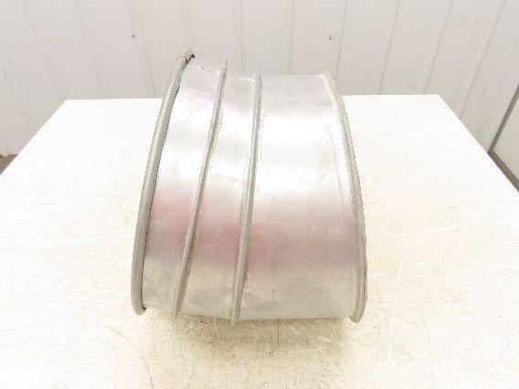 12" Galvanized Clamp Duct 30° Elbow Dust Collector Ducting Pipe Fitting