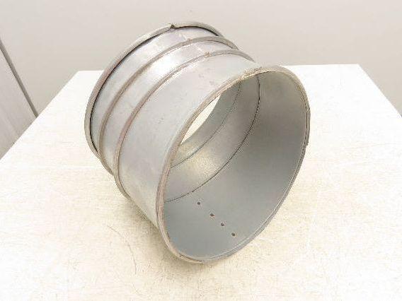 12" Galvanized Clamp Duct 30° Elbow Dust Collector Ducting Pipe Fitting
