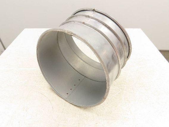 12" Galvanized Clamp Duct 30° Elbow Dust Collector Ducting Pipe Fitting