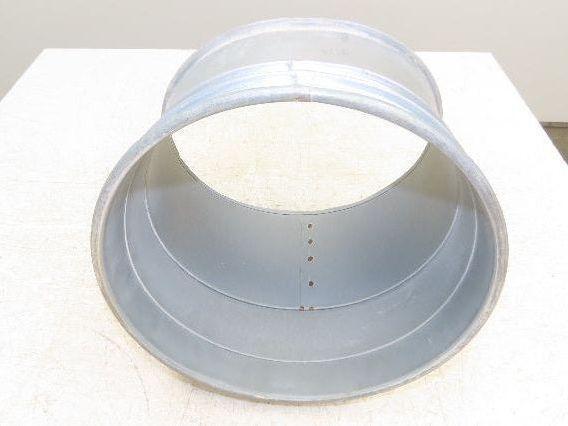 12" Galvanized Clamp Duct 30° Elbow Dust Collector Ducting Pipe Fitting