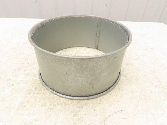 10" Galvanized Clamp Together Duct Pipe Dust Collector Ducting Lot of 3pcs