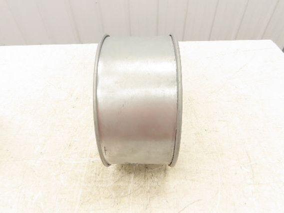 10" Galvanized Clamp Together Duct Pipe Dust Collector Ducting Lot of 3pcs