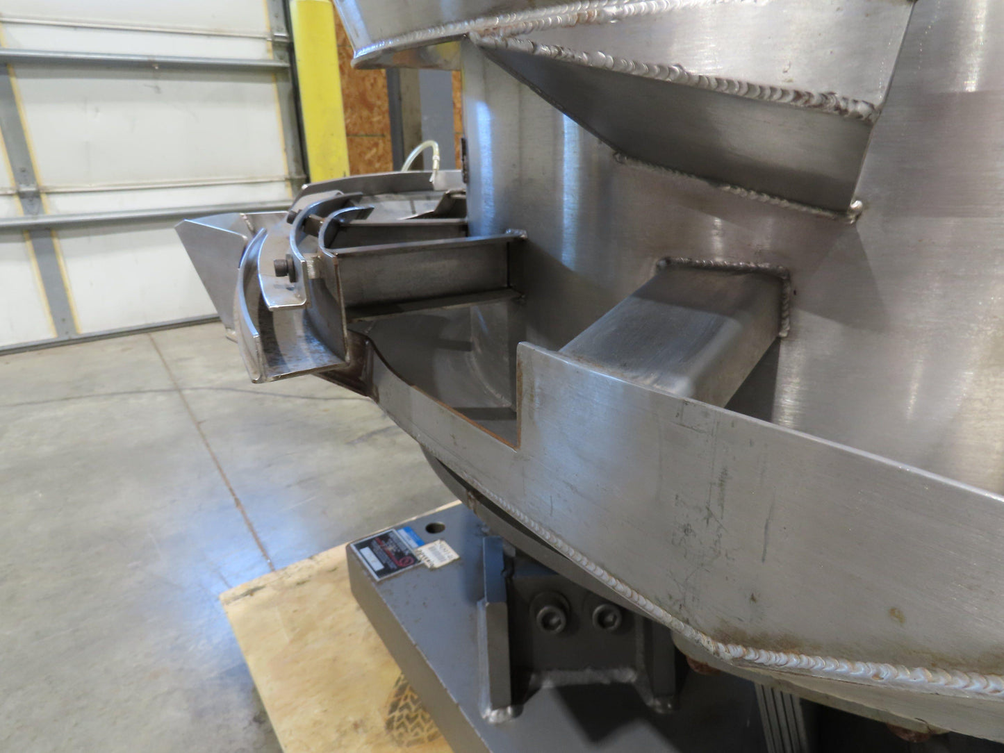 Fortville Vibratory Parts Feeder 44" Stainless Bowl  -No Vibrator