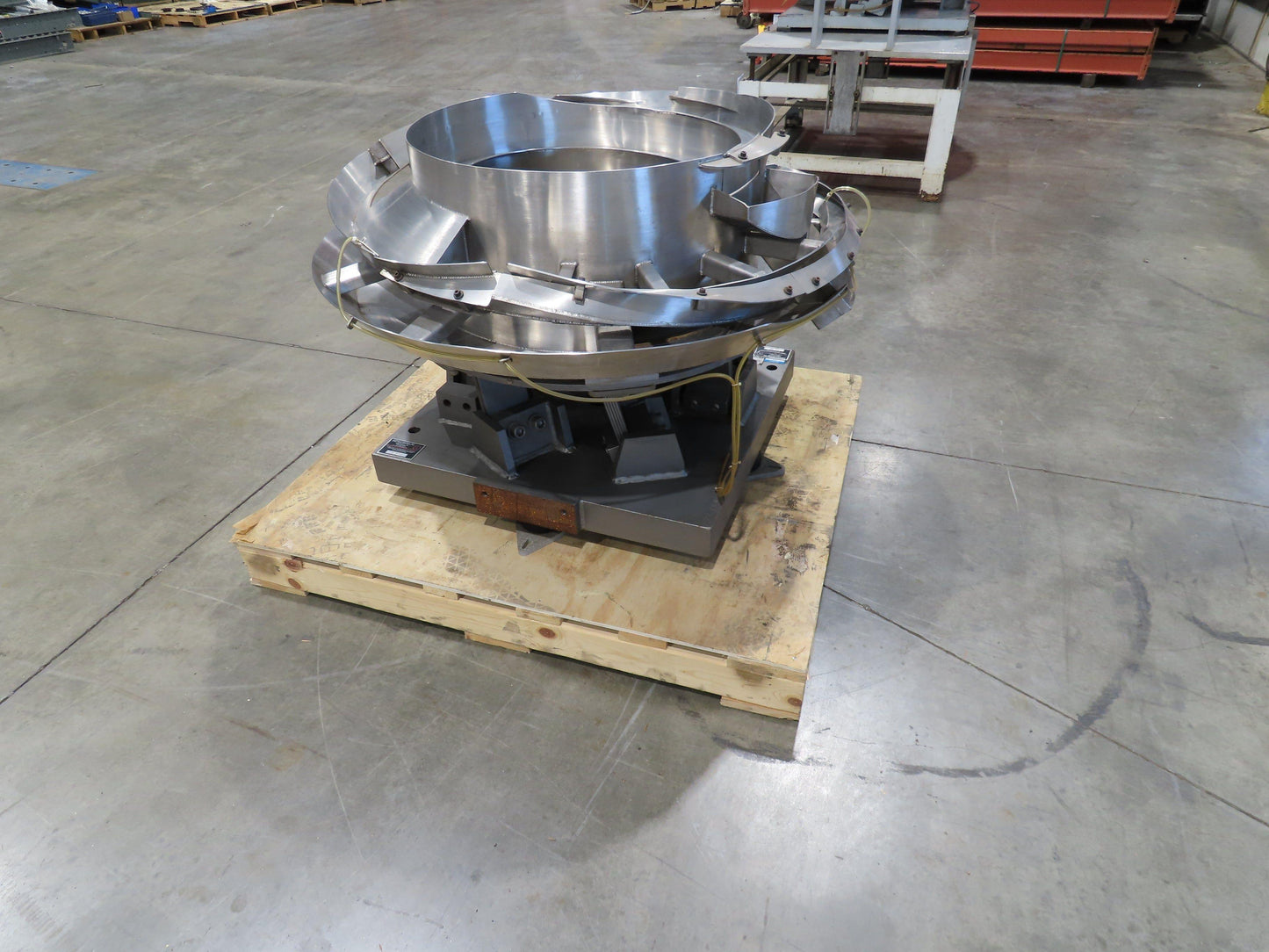 Fortville Vibratory Parts Feeder 44" Stainless Bowl  -No Vibrator