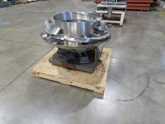 Fortville Vibratory Parts Feeder 44" Stainless Bowl  -No Vibrator