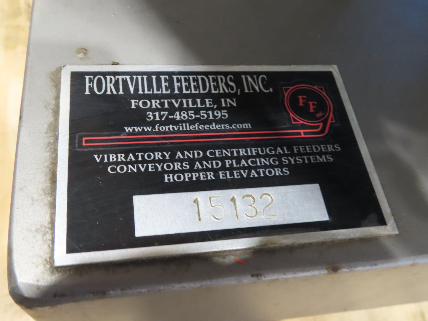 Fortville Vibratory Parts Feeder 44" Stainless Bowl  -No Vibrator