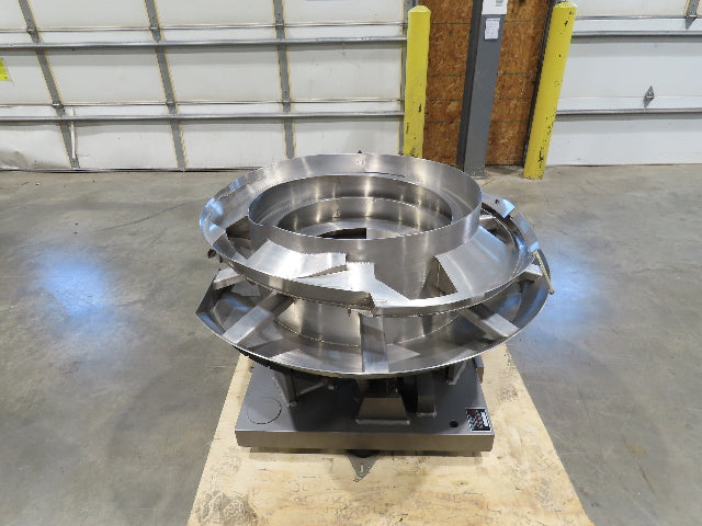 Fortville Vibratory Parts Feeder 44" Stainless Bowl  -No Vibrator