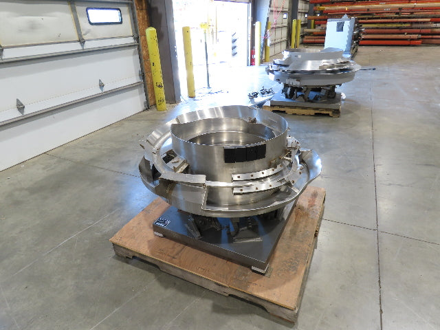 Fortville Feeders Vibratory Parts Feeder 44" Stainless Bowl 120V