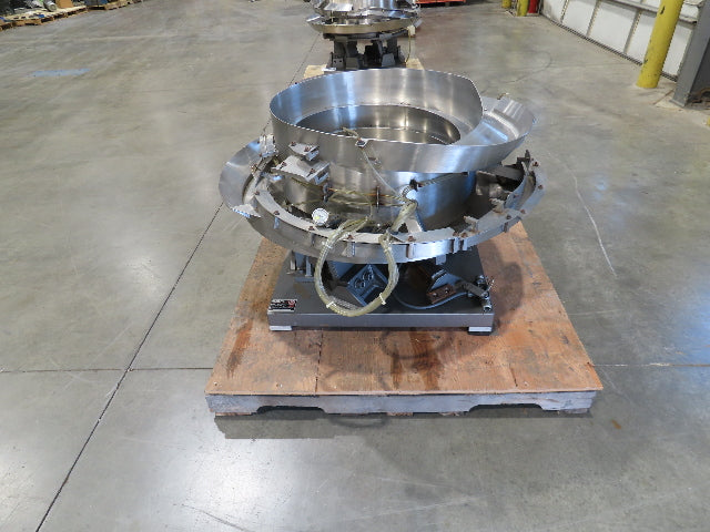 Fortville Feeders Vibratory Parts Feeder 44" Stainless Bowl 120V