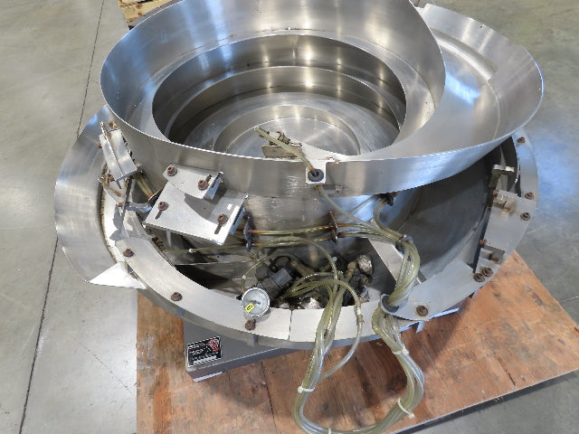 Fortville Feeders Vibratory Parts Feeder 44" Stainless Bowl 120V