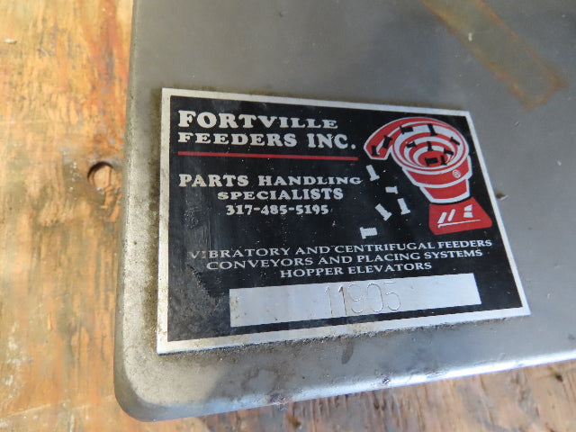 Fortville Feeders Vibratory Parts Feeder 44" Stainless Bowl 120V