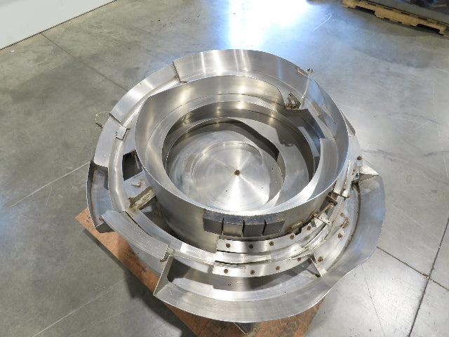 Fortville Feeders Vibratory Parts Feeder 44" Stainless Bowl 120V