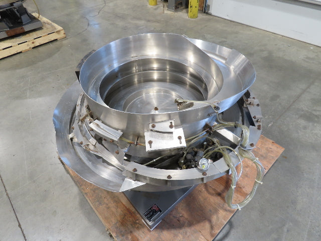Fortville Feeders Vibratory Parts Feeder 44" Stainless Bowl 120V