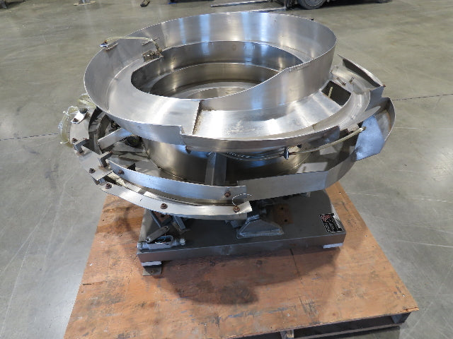 Fortville Feeders Vibratory Parts Feeder 44" Stainless Bowl 120V