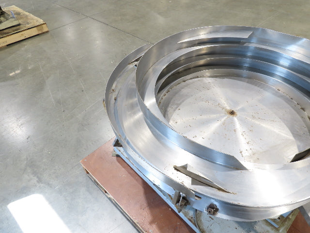 Vibratory Parts Feeder 46" Stainless Bowl 120V