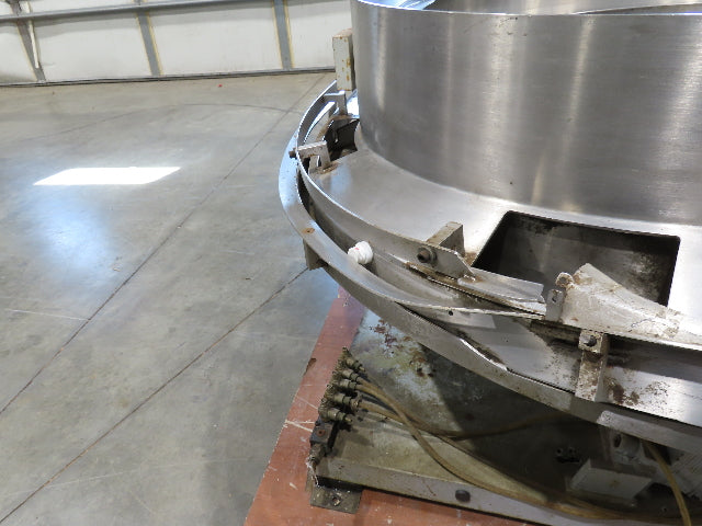 Vibratory Parts Feeder 46" Stainless Bowl 120V