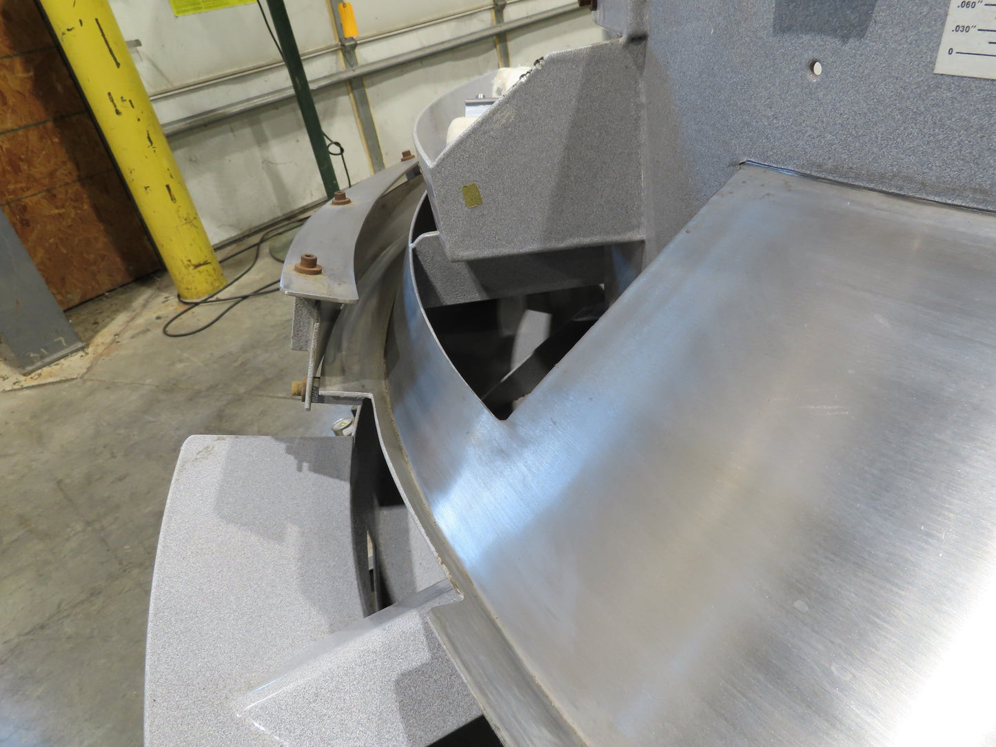 Fortville Feeders Vibratory Parts Feeder 60" Stainless Bowl