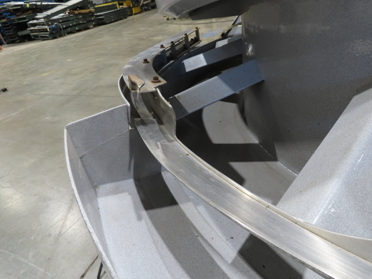 Fortville Feeders Vibratory Parts Feeder 60" Stainless Bowl