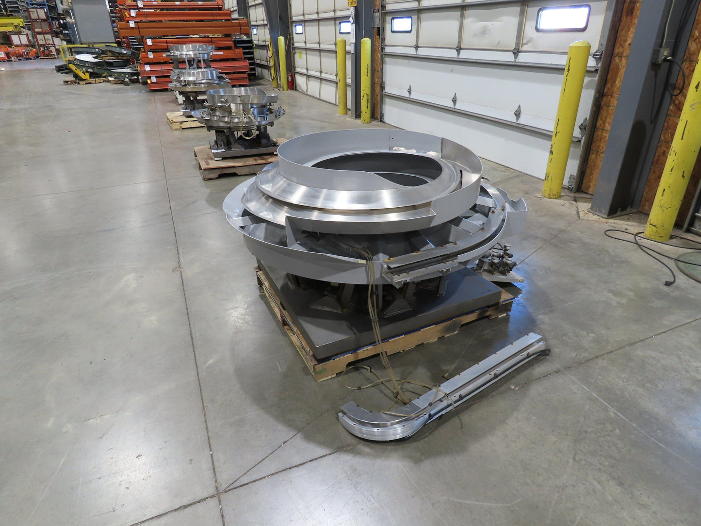 Fortville Feeders Vibratory Parts Feeder 60" Stainless Bowl