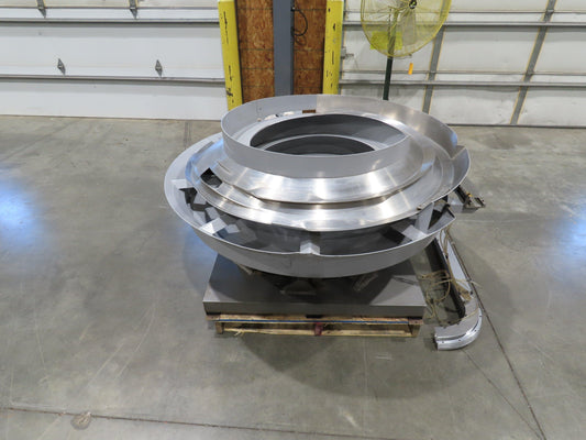 Fortville Feeders Vibratory Parts Feeder 60" Stainless Bowl